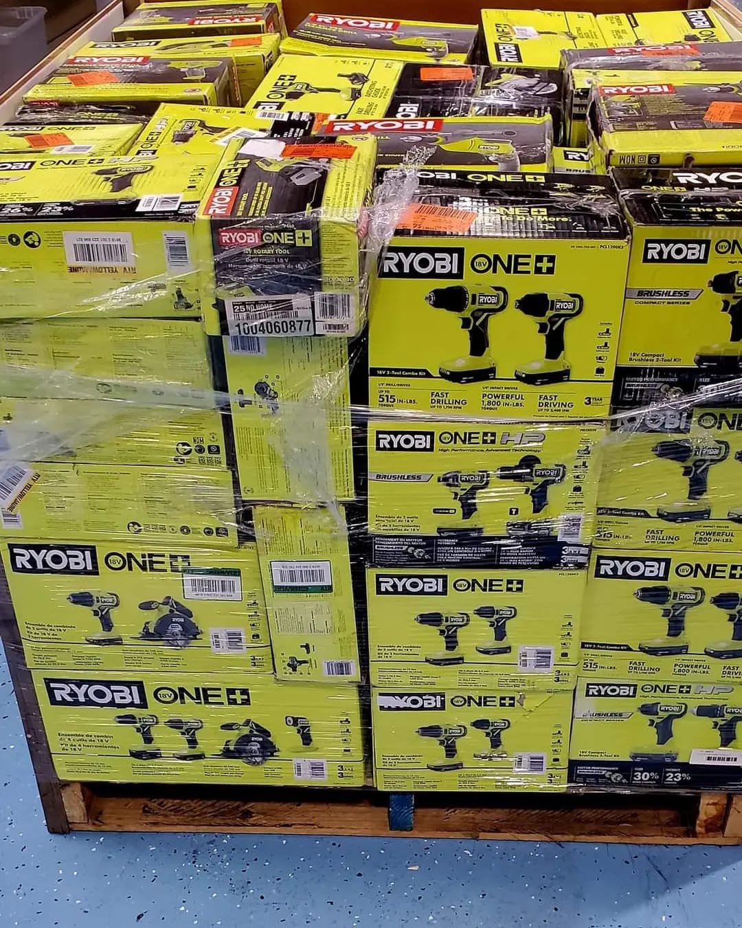 Ryobi Tool Pallet liquidation Ryobi Tool Pallet liquidation
