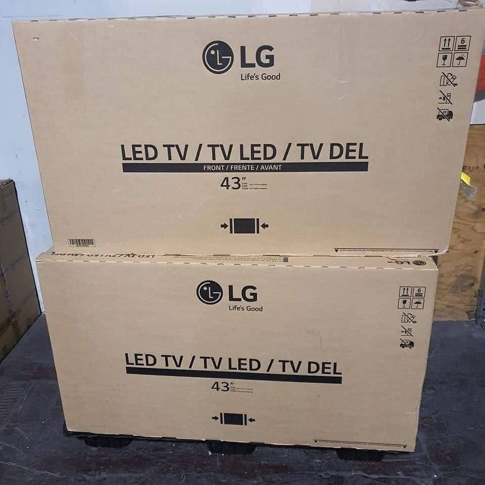 LG 43-Inch TV Pallets liquidation 3 LG 43-Inch TV Pallets