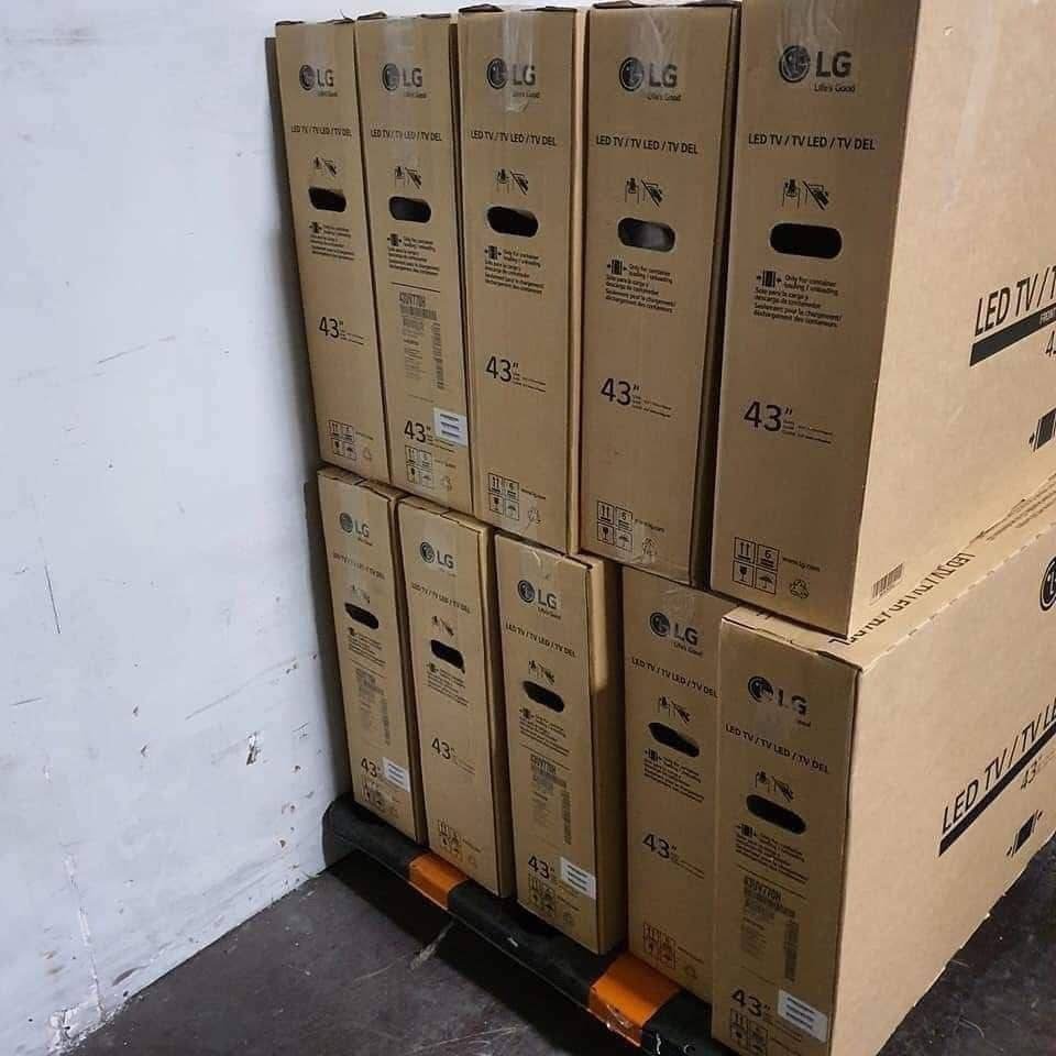 LG 43-Inch TV Pallets liquidation 2 LG 43-Inch TV Pallets