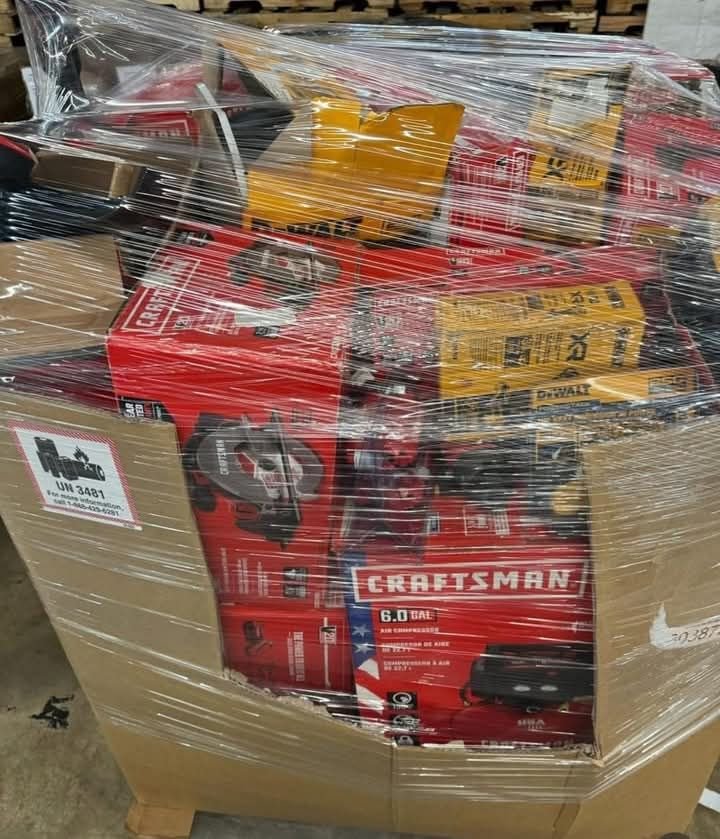 Mixed Milwaukee and DeWalt Tools Pallet – 100 Premium Tools for $800 3 Victoria’s Secret Underwear Pallets for Sale