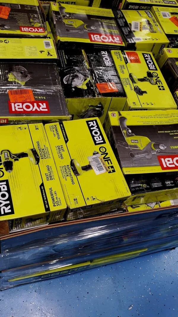 Ryobi Tool Pallet liquidation 1 Ryobi Tool Pallet liquidation