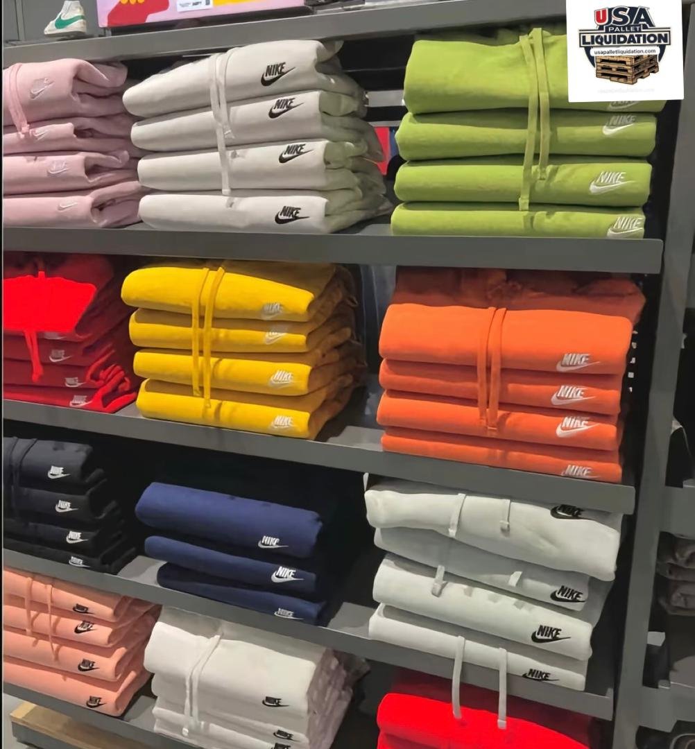 Wholesale Nike Hoodies & Joggers Pallets – 300pcs Brand New & 100% Authentic Athletic Apparel 11 Wholesale Nike Hoodies & Joggers Pallets
