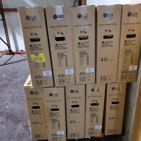 LG 43-Inch TV Pallets